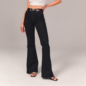 Abercrombie Black Flare Jeans